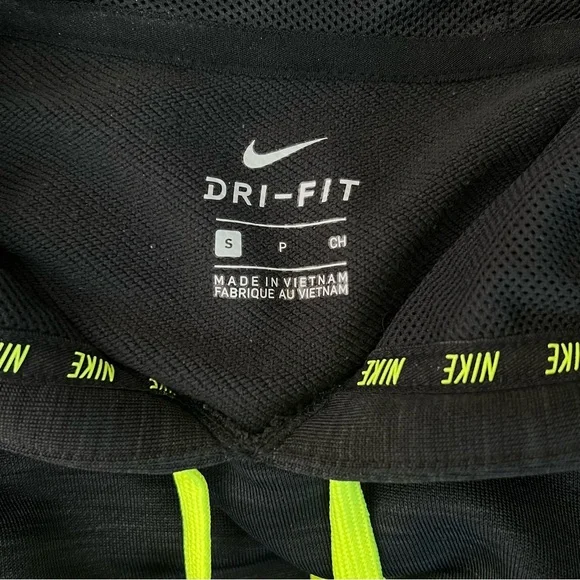 Nike Dri Fit Just Do It Training Hoodie Sweatshirt Size Small Heathered Black - Picture 11 of 11